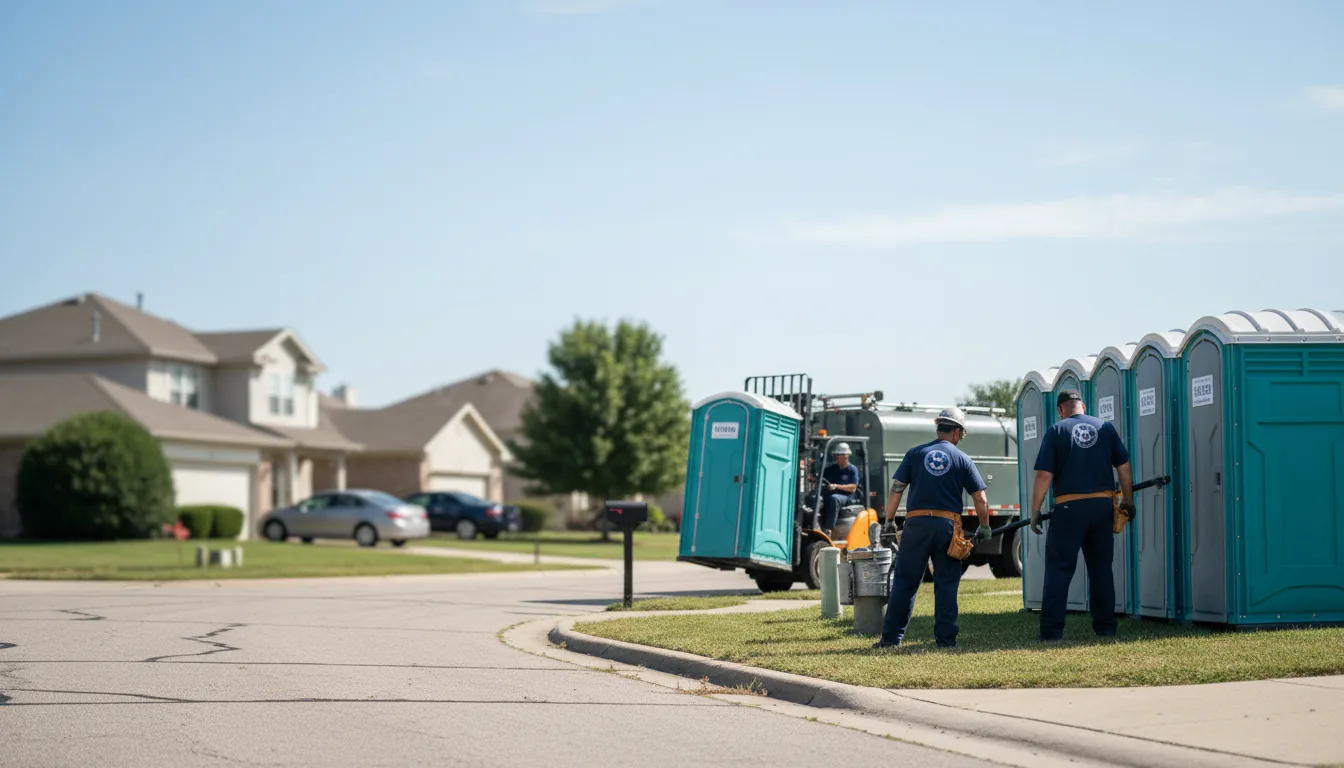 Porta Potty Rental in Bondville, IL near me